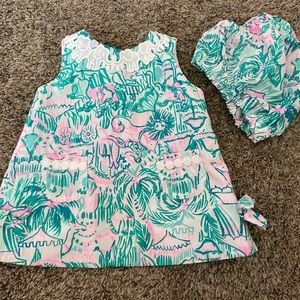 Baby Lilly shift dress and bloomers